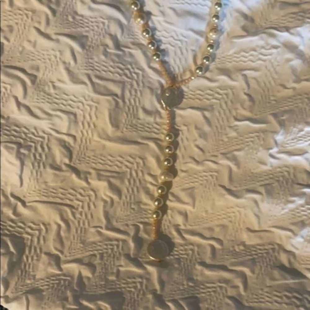 Nwt Pearl Drop Necklace Light Pink - Picture 6 of 8